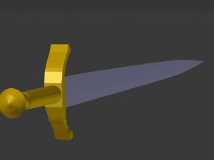 basic sword 3D Model