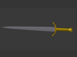basic sword 3D Model