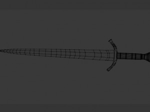 basic sword 3D Model