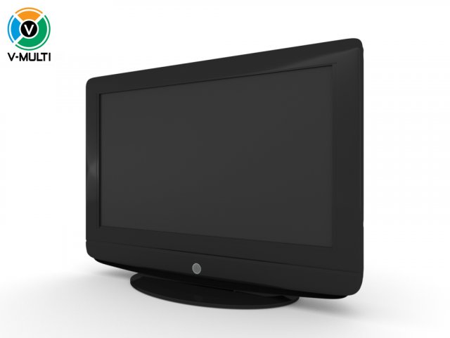 television - dmtech inspired 3D-Modell .c4d .max .obj .3ds .fbx .stl .blend 