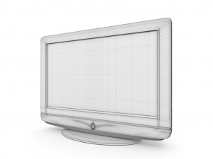 television - dmtech inspired 3D-Modell