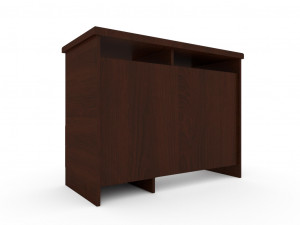 wooden desk 3Dモデル