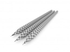 graphite pencils 3D 模型