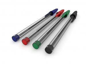 ballpoint pens 3D Model