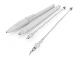 ballpoint pens 3D Model