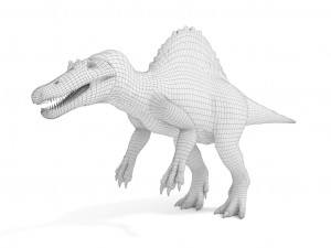 spinosaurus rigged Modelo 3D