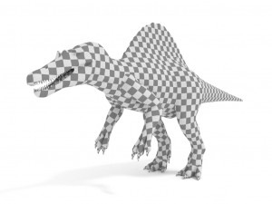 spinosaurus rigged Modelo 3D