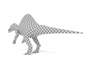 spinosaurus rigged Modelo 3D