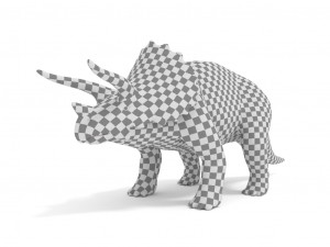 triceratops 3Dモデル