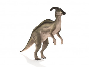 parasaurolophus 3D मॉडल