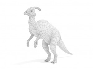 parasaurolophus 3D मॉडल