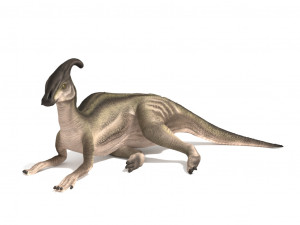 parasaurolophus rigged 3D मॉडल