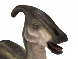 parasaurolophus rigged 3D मॉडल