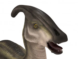 parasaurolophus rigged 3D Model