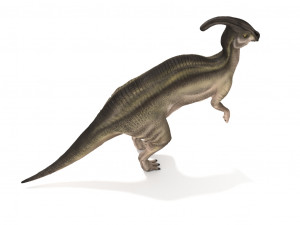 parasaurolophus rigged 3D मॉडल