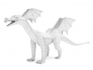 dragon 3Dモデル