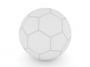 soccer ball 3D-Modell