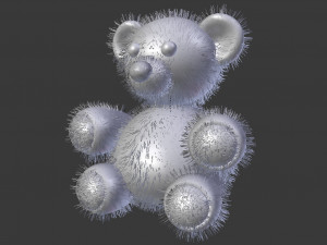 stuffed bear Modèle 3D