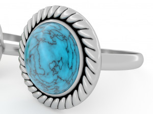 stone rings Modèle 3D