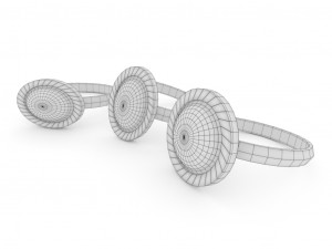 stone rings Modèle 3D