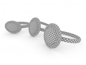 stone rings Modèle 3D