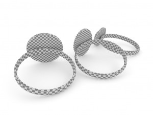 stone rings Modèle 3D