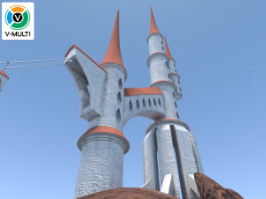 palace towers 3Dモデル
