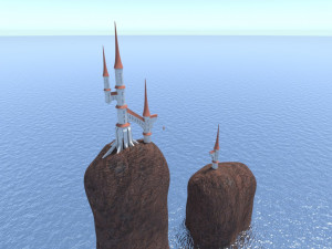 palace towers Modèle 3D