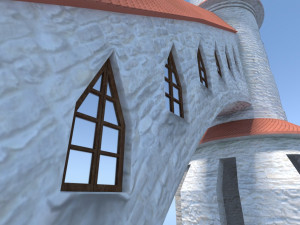 palace towers Modèle 3D