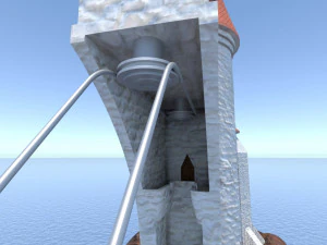 palace towers 3D Model