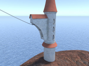 palace towers Modèle 3D