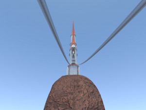 palace towers Modèle 3D