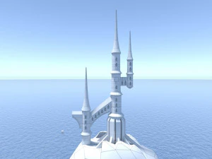 palace towers 3D Model