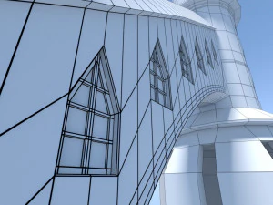 palace towers 3D Model