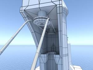 palace towers Modèle 3D