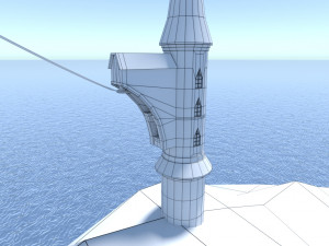 palace towers Modèle 3D