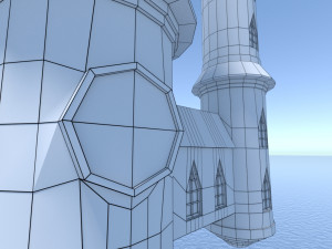 palace towers Modèle 3D