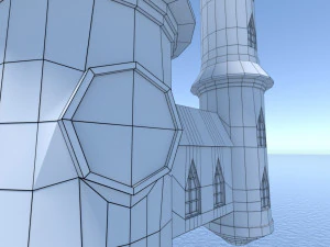 palace towers 3D Model