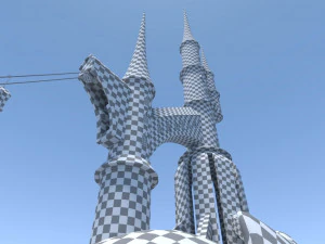 palace towers 3D Model