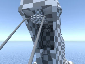 palace towers 3D Model