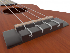 ukulele 3D Модель