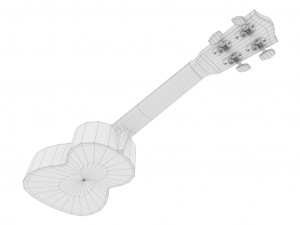 ukulele 3D Модель