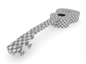 ukulele 3D Модель