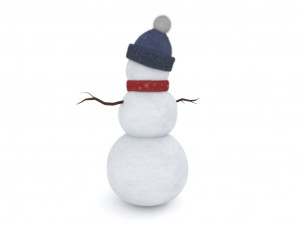 snowman 3Dモデル