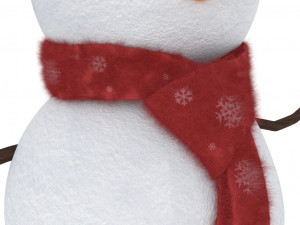 snowman 3Dモデル