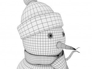 snowman 3Dモデル