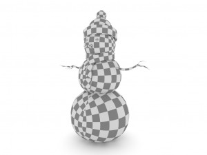 snowman 3Dモデル
