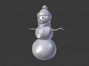 snowman 3Dモデル