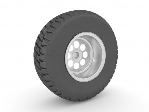 off-road wheel Modello 3D