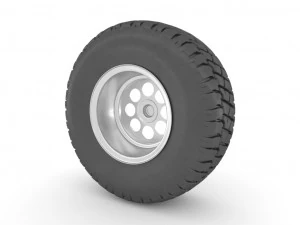off-road wheel 3D Model